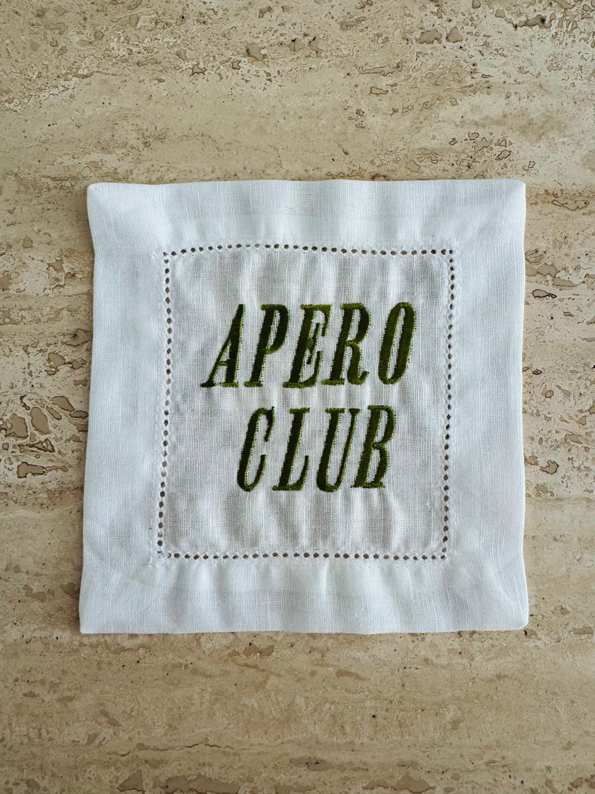 Cocktail Napkin - Apero Club