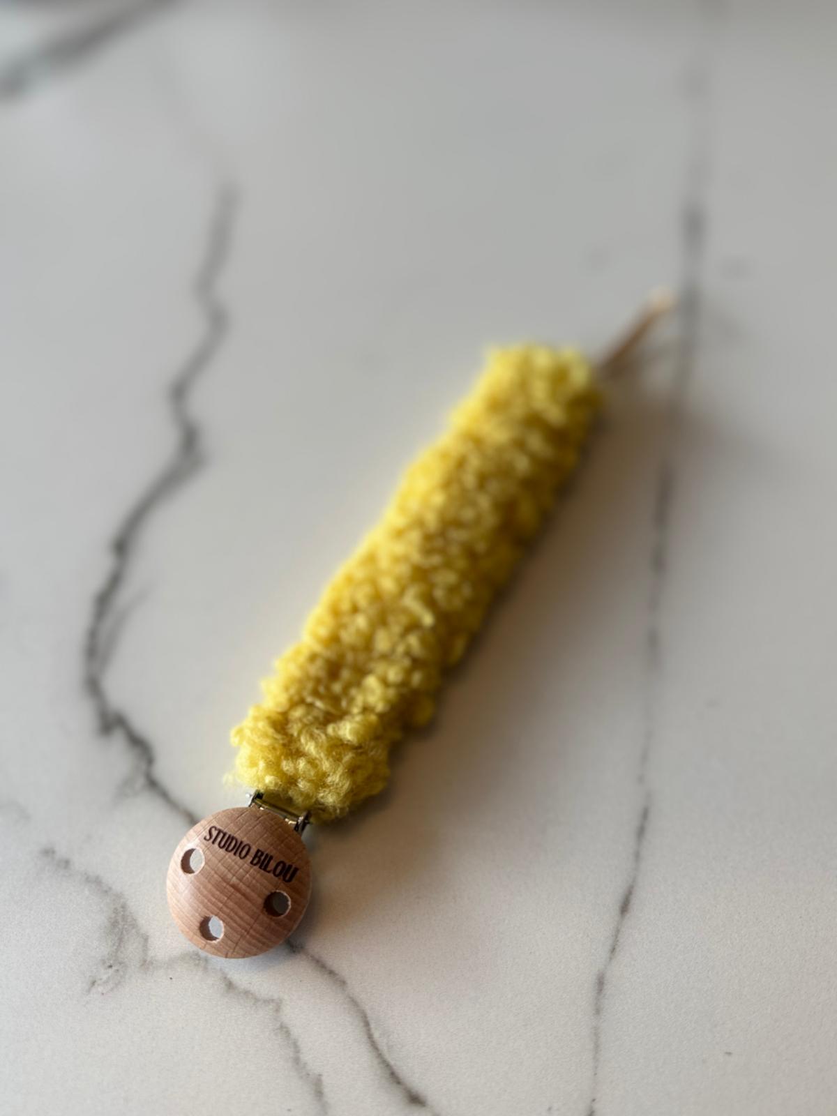 Teddy speenkoord - Geel