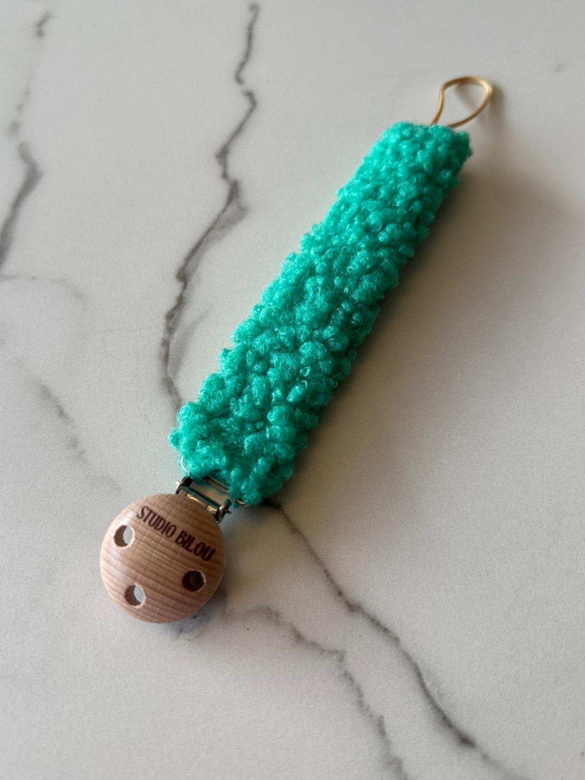 Teddy speenkoord - Groen