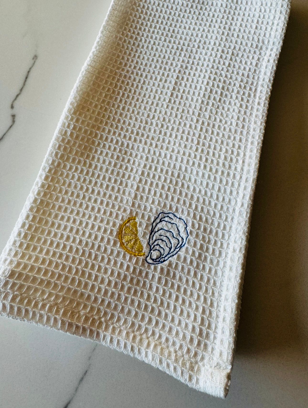 Gepersonaliseerde Keukenhanddoek Wafelstructuur