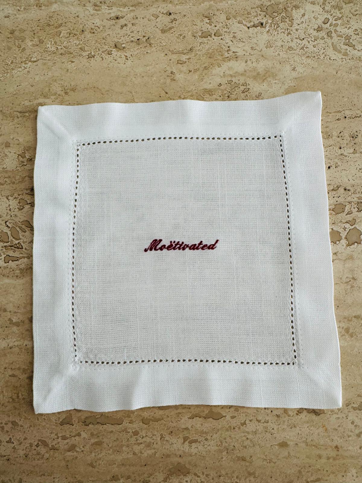 Cocktail Napkin - Moëtivated