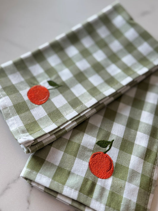 Servet met appelsien