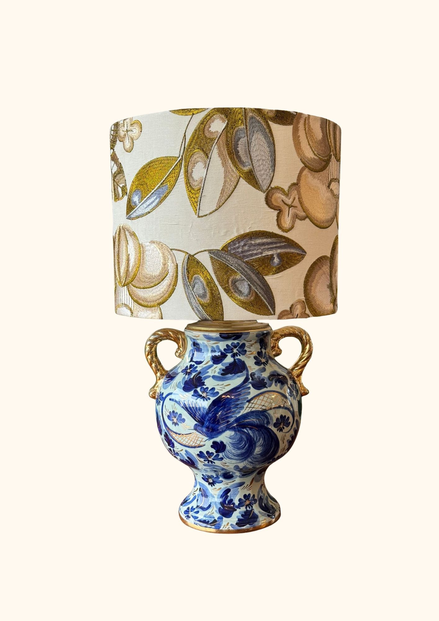Gold leaf Lamp