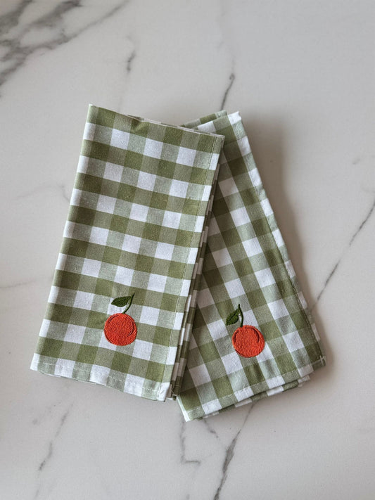 Servet met appelsien