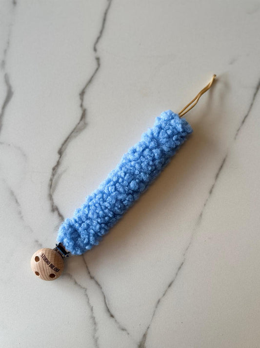 Teddy speenkoord - Blauw