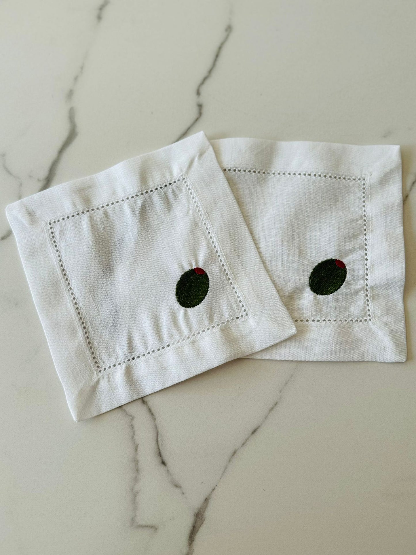 Olijven Cocktail Napkins Set