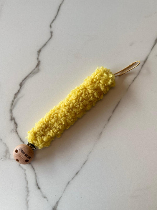 Teddy speenkoord - Geel