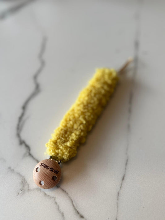 Teddy speenkoord - Geel