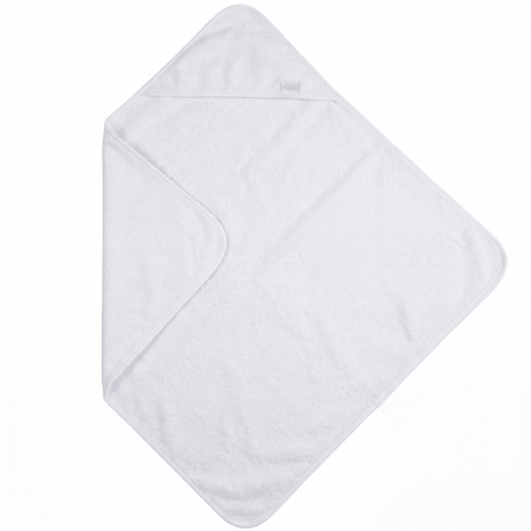 Witte Badcape