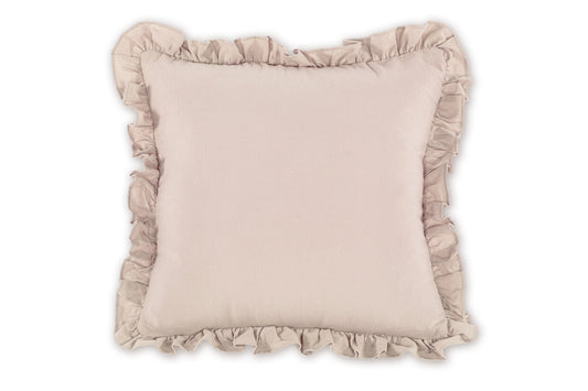 Gepersonaliseerd kussen met franjes - Beige