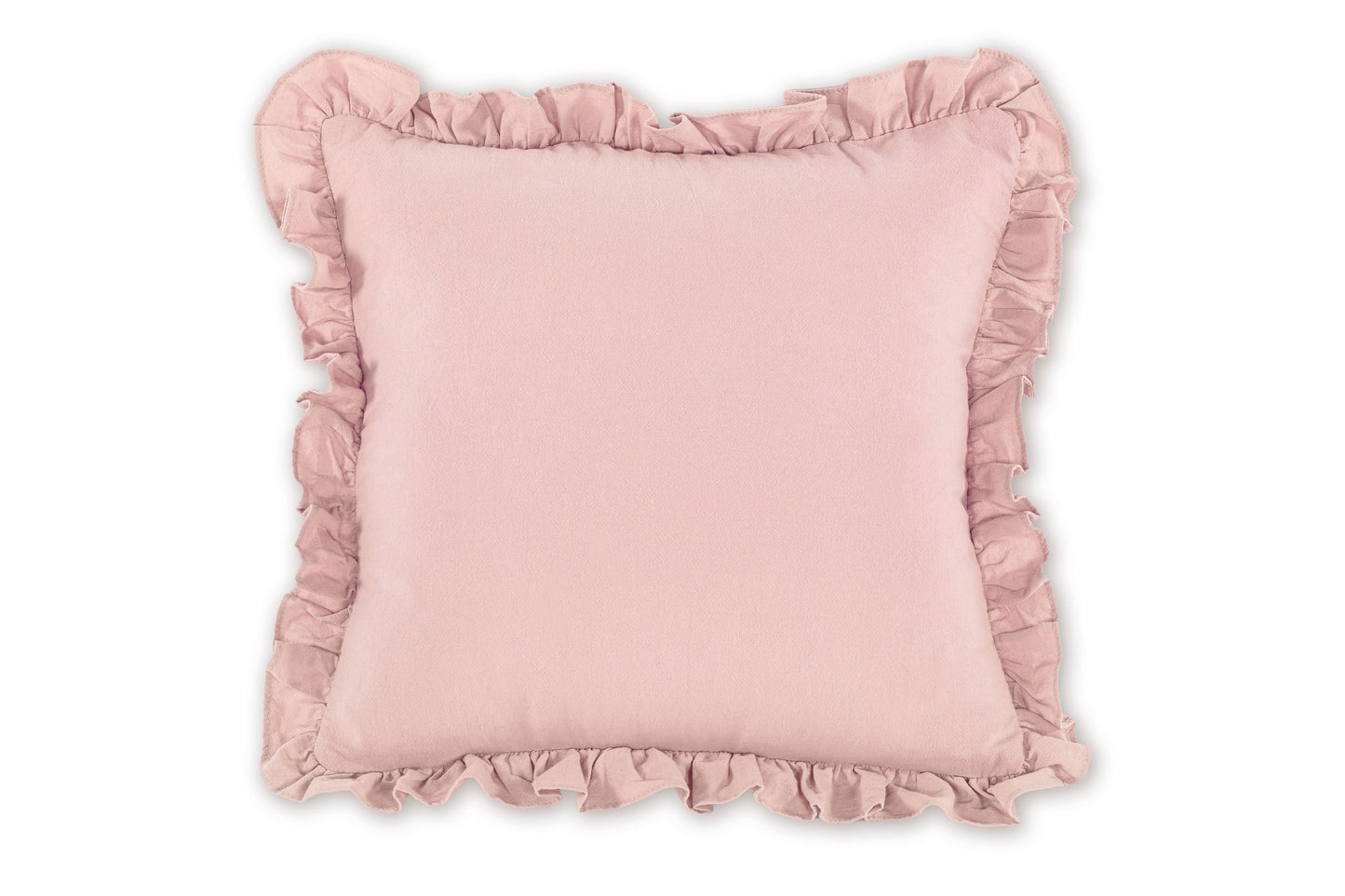 Gepersonaliseerd kussen met franjes - Roos