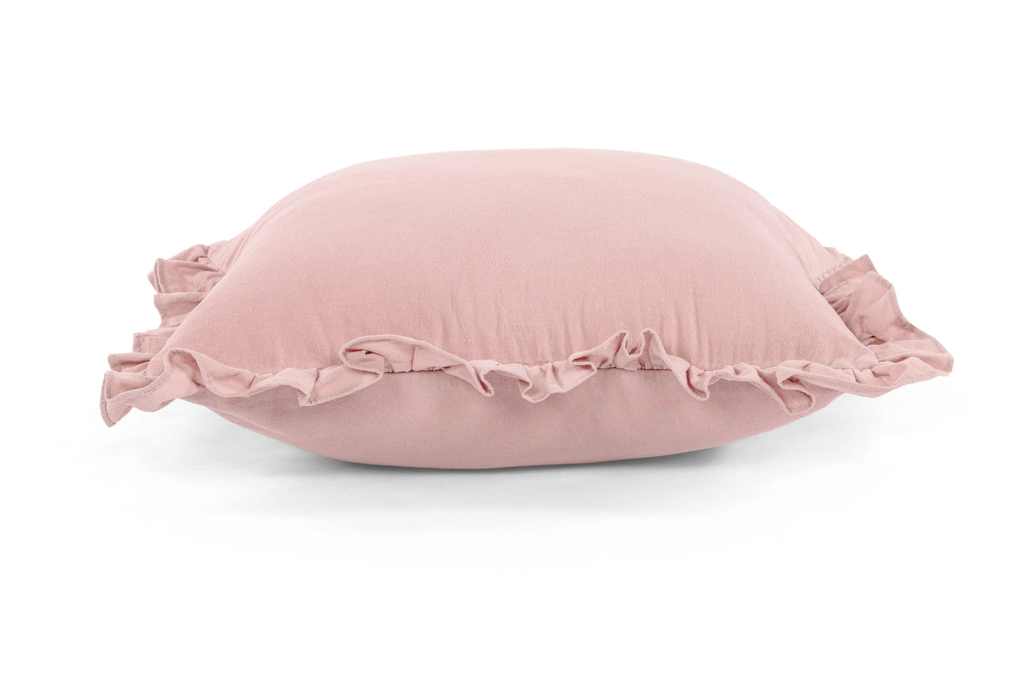 Gepersonaliseerd kussen met franjes - Roos