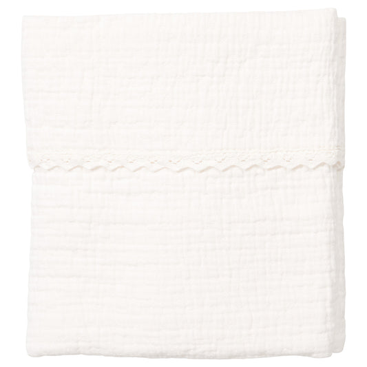 Wiegdeken Gepersonaliseerd Wit - Koeka 150x100 cm