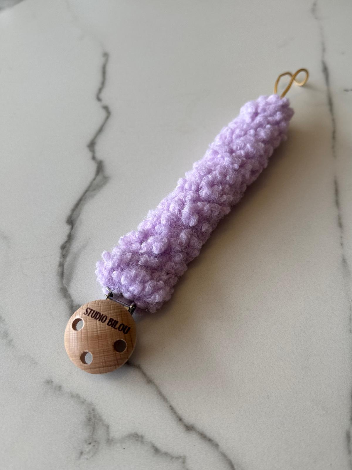 Teddy speenkoord - Lila