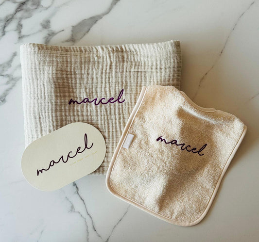 Babydoek Sandstone Beige - 100x100 cm