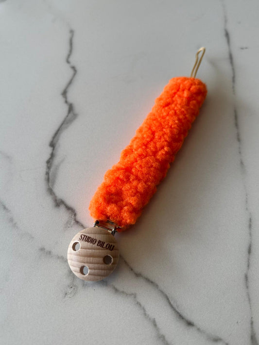 Teddy speenkoord - Oranje