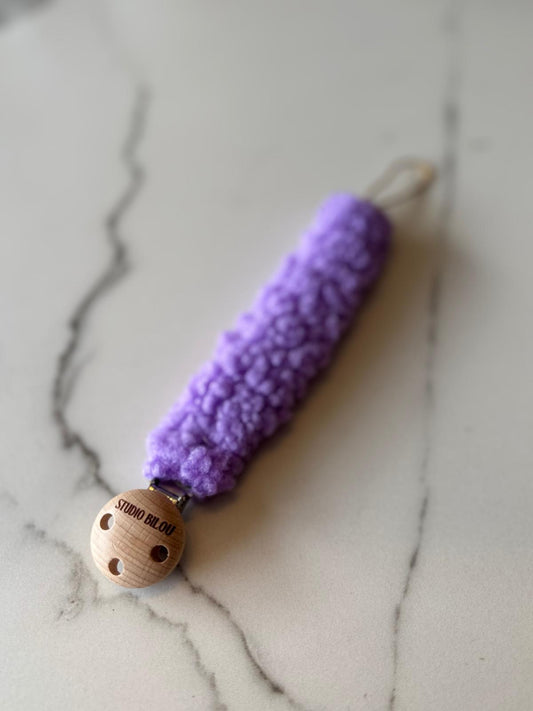 Teddy speenkoord - Paars