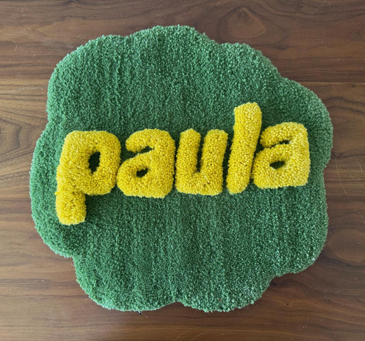 Tufted Naamtapijt Flower