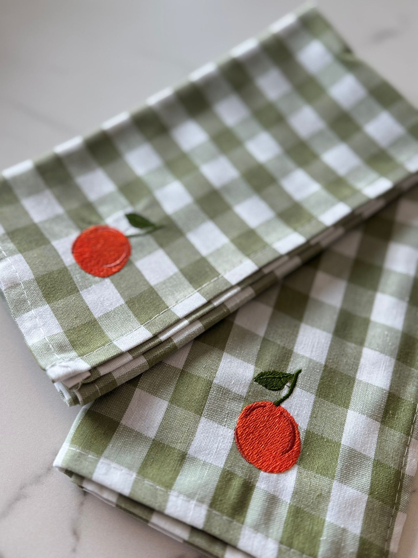 Servet met appelsien