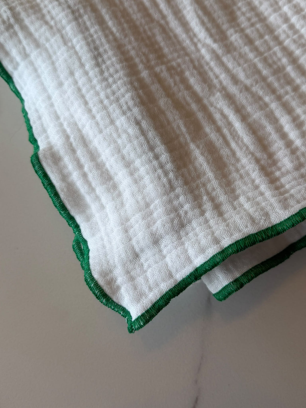 Gepersonaliseerd Bilou babydekentje - Groen