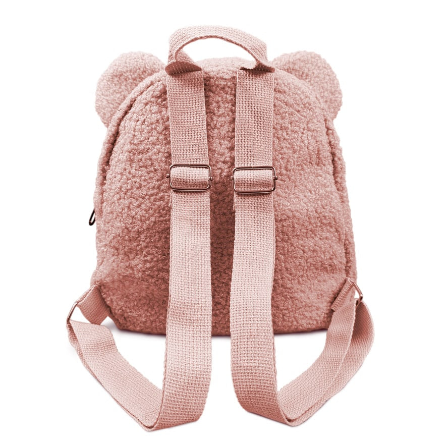 Teddy Rugzak Roze