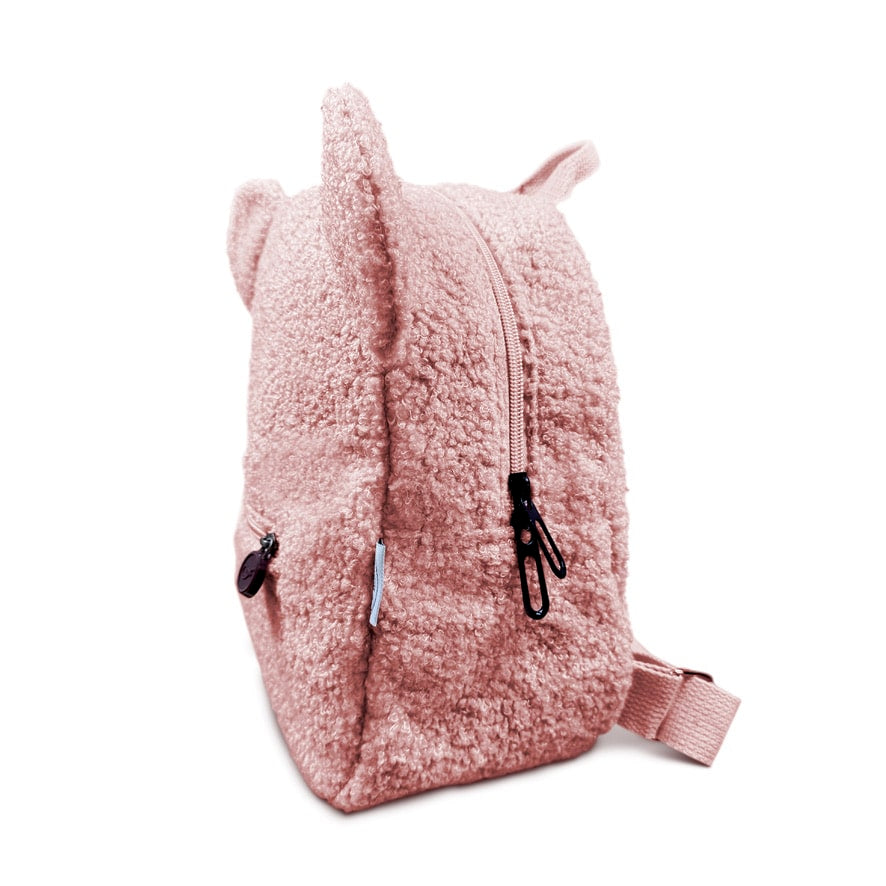 Teddy Rugzak Roze